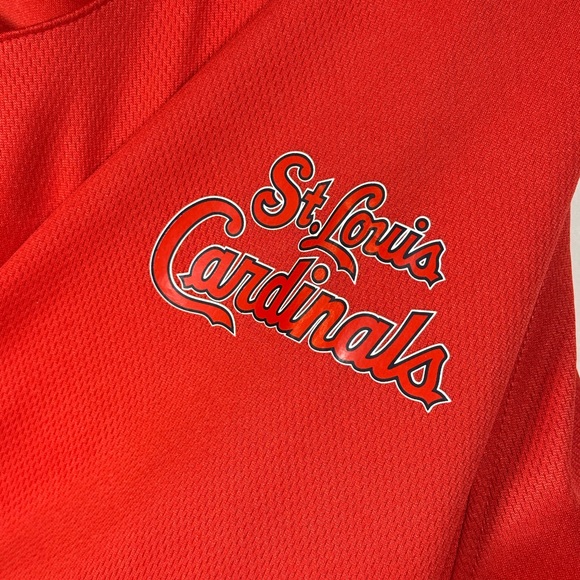 Dynasty ST. LOUIS CARDINALS Dynasty MLB Red Baseball Jersey Shirt XL (46-48) - Picture 5 of 6